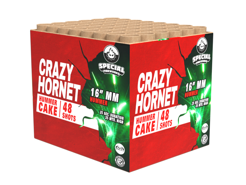 VOL KARTON Crazy Hornet (8 stuks)